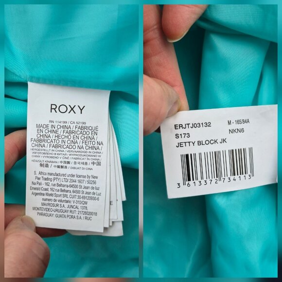 ROXY Jetty Block JK Snowboard Jacket Coat Medium - Picture 13 of 16